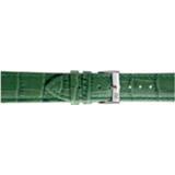 👉 Horlogeband groen croco leder smaragdgroen Morellato Bolle X2269480075CR22 / PMX075BOLLE22 22mm + standaard stiksel