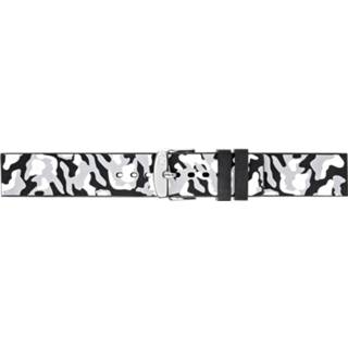 👉 Morellato horlogeband Camouflage X4511187093CR22 / PMX093CAMOUF22 Rubber Grijs 22mm