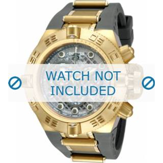 👉 Horlogeband grijs rubber Invicta 11797 Subaqua 32mm