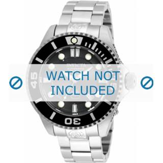 👉 Invicta horlogeband 20176 Staal Zilver