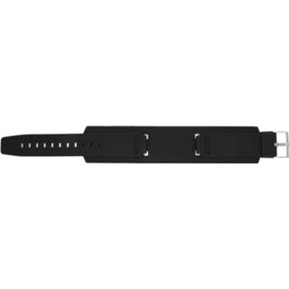 👉 Horlogeband zwart leder Casio WV-300DE - WV-300LA-1V IRW-100BJ-1J / 10209394 16mm + stiksel