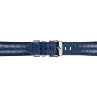 👉 Horlogeband blauw leder Morellato Riding X4749797062CR22 / PMX062RIDING22 22mm + standaard stiksel
