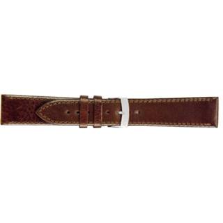 👉 Horlogeband bruin leder glad donkerbruin Morellato Agila X3425695034CR20 / PMX034AGILA20 20mm + standaard stiksel