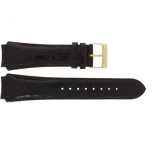 👉 Horlogeband bruin leder Prisma SPECBR21 21mm + stiksel