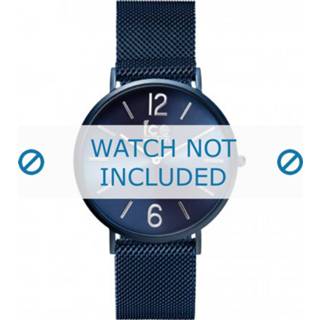 👉 Ice Watch horlogeband 012712 / 012713 Staal Blauw 20mm