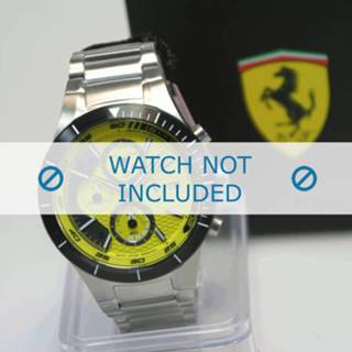 👉 Ferrari horlogeband SF.25.1.34.0196 Staal Zilver