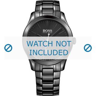 Hugo Boss horlogeband keramiek zwart HB-269-1-49-2792 HB1513223 Horlogeband zwart keramiek Hugo Boss HB-269-1-49-2792 / HB1513223