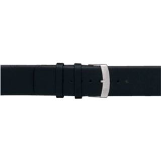 👉 Horlogeband zwart leder smooth leather large Morellato X3076875019CR30 / PMX019LARGE30 Glad 30mm 8014942637929