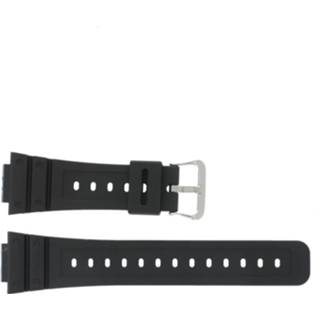 👉 Horlogeband zwart silicoon silicone Casio DW-5000SL-1 / 10512401 5600E 5600E-1 32 G-5600 G-5700 16mm