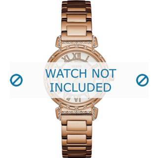 👉 Horlogeband staal rosé Guess W0831L2 South Hampton 16mm 8719217110960