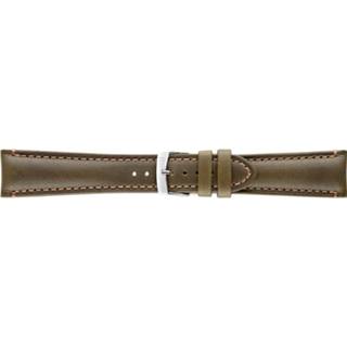 👉 Horlogeband groen leder smooth leather donkergroen Morellato Derain X4434B09073CR22 / PMX073DERAIN22 Glad 22mm + standaard stiksel 8033288628194