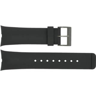 👉 Horlogeband zwart rubber Nautica A15649G / A23002G A34004G 28mm 8719217021549