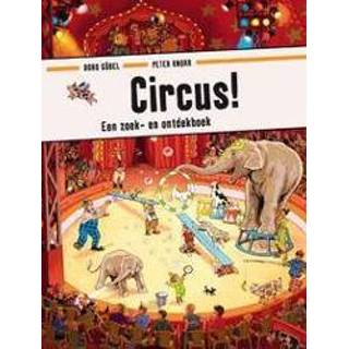 👉 Circus!. een zoek- en ontdekboek, Göbel, Doro, Hardcover 9789021669786