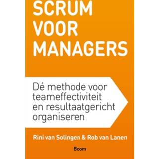 👉 Rini van Solingen mannen Scrum voor managers - eBook (9024407974) 9789024407972