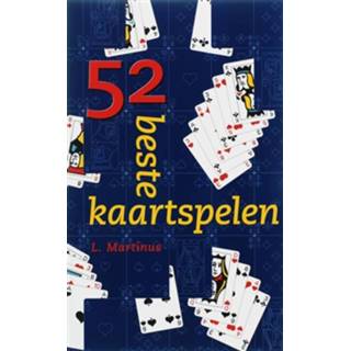 👉 Kaartspel hobby martinus 52 beste kaartspelen - Boek L. (903891735X) 9789038917351