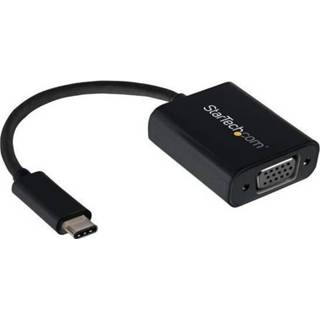 👉 Zwart USB converters StarTech USB-C naar VGA kabel