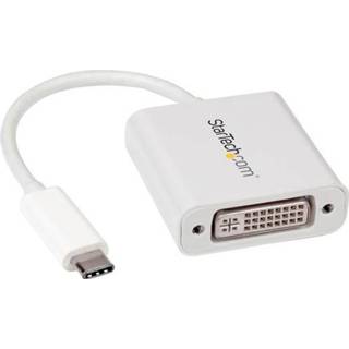 👉 Wit USB converters StarTech USB-C naar DVI kabel