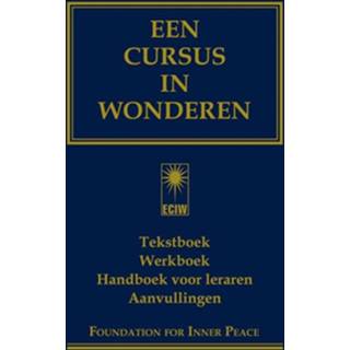 👉 Boek Een cursus in wonderen - Foundation for Inner Peace (9020211641) 9789020211641