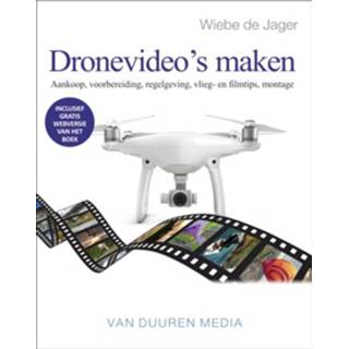 👉 Boek hobby Wiebe de Jager Dronevideo's maken - (9059409825) 9789059409828