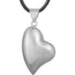 👉 Zwangerschapsketting zilverkleurig hart (zilverkleurig)
