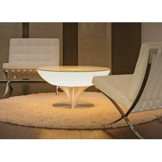 👉 Wit Moree Lounge Table 45 Verlicht