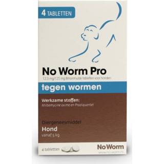 👉 No worm pro hond 4 tabl 8713112003891