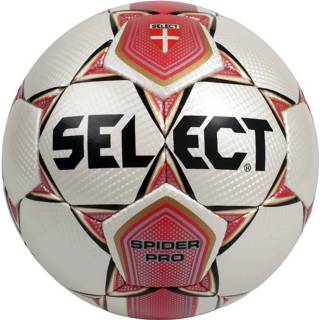 👉 Wit rood Select Voetbal Jeugd Spider Pro 360gr wit/rood 5703543053544