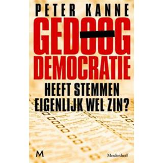 👉 Boek Peter Kanne Gedoogdemocratie - (9029087765) 9789029087766