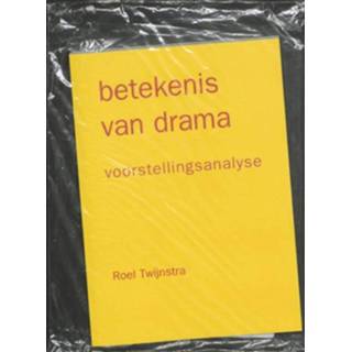 👉 Boek Cultuur > Film Betekenis van drama - R. Twijnstra (9064032327) 9789064032325