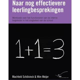 👉 Boek Machteld Schölvinck Naar nog effectievere leerlingbesprekingen - (9065086102) 9789065086105