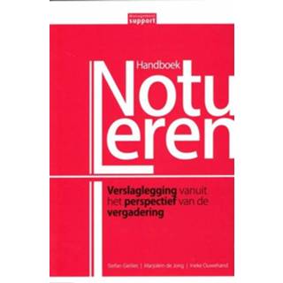 👉 Handboek Stefan Gielliet Notuleren - Boek (901309449X) 9789013094497