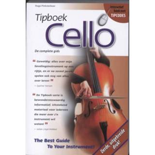 👉 Tipboek muziekleer Hugo Pinksterboer Cello - Boek (9087670176) 9789087670177