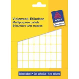 👉 Etiket wit zweckform Avery 3312 18x12mm 1800stuks 4004182033128