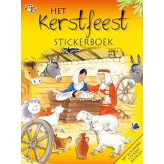 Boek kinderbijbels Su Box Het Kerstfeest (stickerboek) - (906067619X) 9789060676196