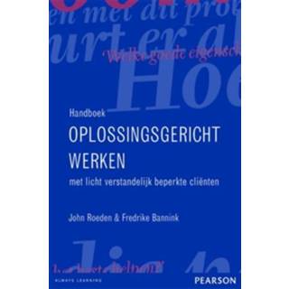 👉 Handboek gedrag oplossingsgericht werken met licht verstandelijk beperkte clienten - Boek J. Roeden (9026518064) 9789026518065