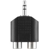 👉 Audio adapter zwart Belkin Portable 3.5mm/2xRCA M/F 3.5mm 2 x RCA 722868847169