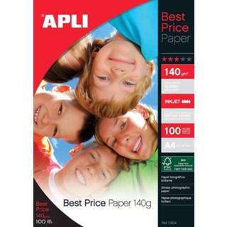 👉 Apli fotopapier Best Price ft A4, 140 g, pak van 100 vel