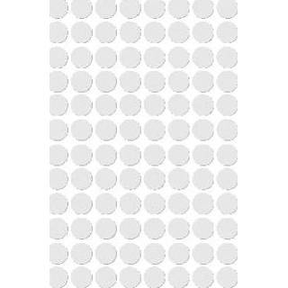 Apli ronde etiketten in etui diameter 8 mm, wit, 480 stuks, 96 per blad (1183)