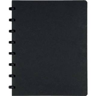 👉 Atoma meetingbook, ft A5, zwart, gelijnd