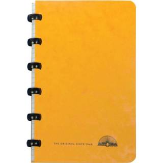 👉 Atoma Classic notitieboekje, ft 9,5 x 14 cm, 120 bladzijden, kartonnen kaft, geassorteerde kleuren