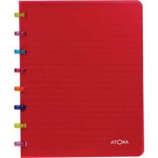 👉 Atoma Tutti Frutti schrift, ft A5, 144 bladzijden, gelijnd, geassorteerde kleuren