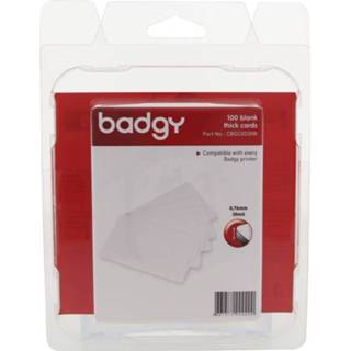 👉 Badgy 100 blanco, dikke kaarten van 0,76 mm, voor Badgy100 of Badgy200