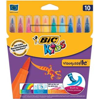 👉 Bic Kids penseelstift Visaquarelle, etui van 10 stuks