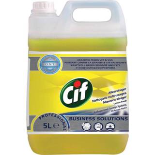 👉 Cif allesreiniger citroenfris, fles van 5 liter