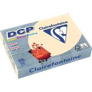 👉 Clairefontaine DCP presentatiepapier A4, 100 g, ivoor, pak van 500 vel