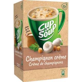 👉 Cup-a-Soup champignon crème met croutons, pak van 21 zakjes