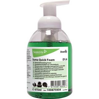 👉 Diversey handafwasmiddel op schuimbasis Suma Quick Foam, flacon van 475 ml