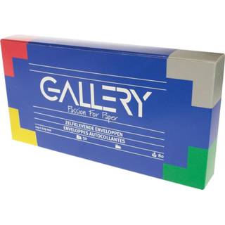 👉 Gallery enveloppen ft 114 x 229 mm, stripsluiting, doos van 50 stuks