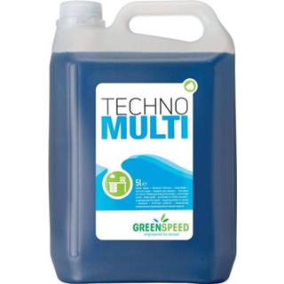 👉 Greenspeed geconcentreerde allesreiniger Techno Multi, citrusgeur, flacon van 5 liter