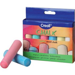👉 Havo stoepkrijt Chalk doos van 6 stuks